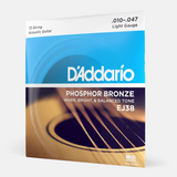 D'Addario - Light 12-String Acoustic Guitar Strings