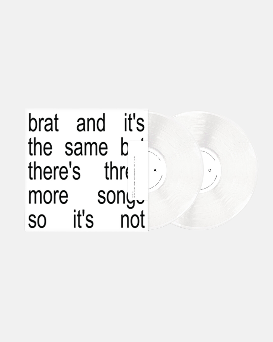 Charli XCX - brat and it’s the same but there’s three more songs so it’s not