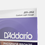 D'Addario - Custom Light Acoustic Guitar Strings